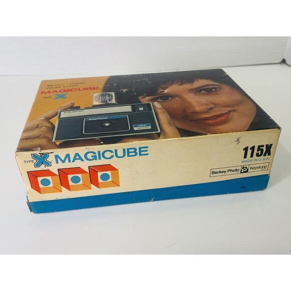 Keystone 115x W/ Magic Cube - Instant Loading Film Camera - Picture 5 of 9